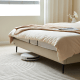 Linspire Beacon Super King Bed Frame, Off-White