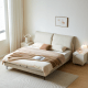 Linspire Beacon Super King Bed Frame, Off-White