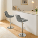 Linspire Peak Height Adjustable Bar Chair, Grey
