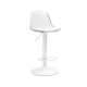 Linspire Perch Height Adjustable Bar Chair, Transparent