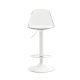 Linspire Perch Height Adjustable Bar Chair, Transparent