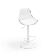 Linspire Perch Height Adjustable Bar Chair, Transparent