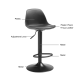 Linspire Perch Height Adjustable Bar Chair, Transparent