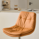 Linspire Peak Height Adjustable Bar Chair, Orange