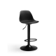 Linspire Perch Height Adjustable Bar Chair, Black