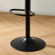 Linspire Perch Height Adjustable Bar Chair, Black