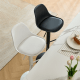 Linspire Perch Height Adjustable Bar Chair, Black