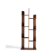 Linspire Matrix Solid Wood Bookshelf, 0.6m