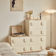 Linspire Mosaic Set of 2 Modular Storage Cabinets, Off-White