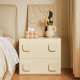 Linspire Mosaic Set of 2 Modular Storage Cabinets, Off-White