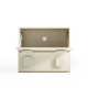 Linspire Mosaic Set of 2 Modular Storage Cabinets, Off-White