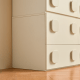 Linspire Mosaic Set of 2 Modular Storage Cabinets, Off-White