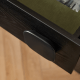 Linspire Mosaic Set of 3 Modular Storage Cabinets, Black