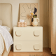 Linspire Mosaic Bedside Table, Black