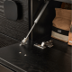 Linspire Mosaic Bedside Table, Black