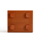 Linspire Mosaic Bedside Table, Warm Wood