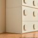 Linspire Mosaic Bedside Table, Warm Wood
