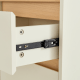 Linspire Evoke Chest of 4 Drawers with Open Storage, 0.4m