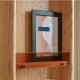Linspire Oaklyn Solid Oak Slim Display Cabinet with Drawers