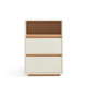 Linspire Evoke Chest of 2 Drawers with Open Storage, 0.4m
