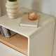 Linspire Evoke Chest of 2 Drawers with Open Storage, 0.4m