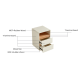 Linspire Evoke Chest of 2 Drawers with Open Storage, 0.4m