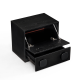 Linspire Mosaic Set of 6 Modular Storage Cabinets, Black