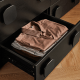Linspire Mosaic Set of 6 Modular Storage Cabinets, Black