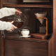 Linspire Vista Walnut Corner Storage Cabinet