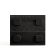 Linspire Mosaic Set of 4 Modular Storage Cabinets, Black