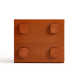 Linspire Mosaic Set of 6 Modular Storage Cabinets, Warm Wood