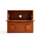 Linspire Mosaic Set of 6 Modular Storage Cabinets, Warm Wood