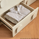 Linspire Mosaic Set of 6 Modular Storage Cabinets, Warm Wood