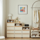 Linspire Evoke Chest of 3 Drawers with Open Storage, 0.4m