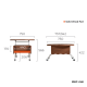 Linspire Ursula Movable Coffee Table with Lift-Top