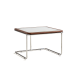 Linspire Ursula Nesting Coffee Table Set with Drawer and Glass Top