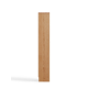 Linspire Oaklyn Solid Oak Slim Display Cabinet with Glass Flip Doors