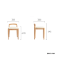 Linspire Oaklyn Adjustable Dressing Table and Stool Set