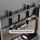 Linspire Trend Rolling TV Stand with Storage, Height Adjustable