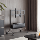 Linspire Trend Rolling TV Stand with Storage, Height Adjustable