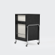 Linspire Meadow Movable Office Open Storage Cabinet
