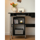 Linspire Meadow Movable Office Open Storage Cabinet