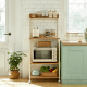 Linspire Delta Movable Kitchen Storage Rack