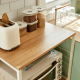 Linspire Delta Movable Kitchen Storage Rack