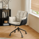 Linspire Astra Office Chair, Off-White