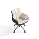 Linspire Astra Office Chair, Off-White
