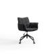Linspire Astra Chenille Office Chair, Grey