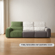 Linspire Vivid Electric 4-Seater Sofa, Green