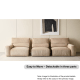 Linspire Vivid Electric 4-Seater Sofa, Green