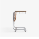 Linspire Trend Rolling Side Table with Storage, Brown